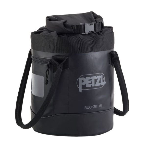 Saca Autoportante BUCKET Negra PETZL