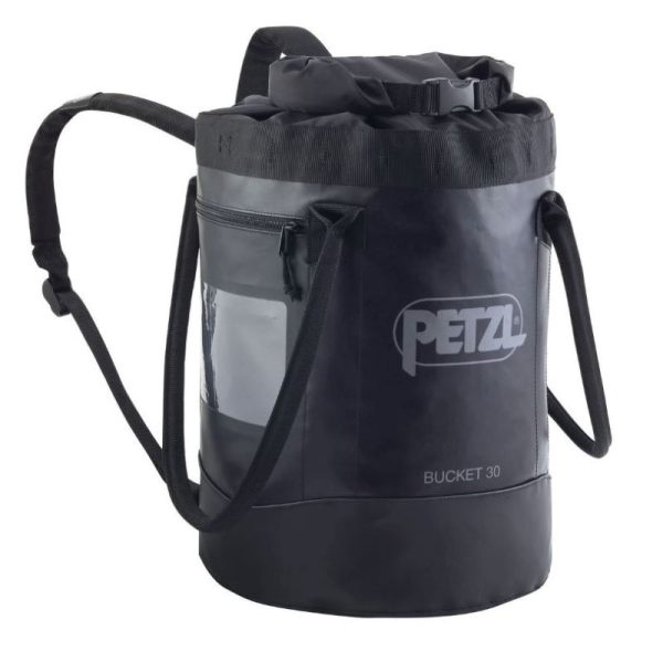 Saca Autoportante BUCKET Negra PETZL