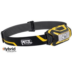 aria 1, frontal para casco, frontal petzl, linterna para casco