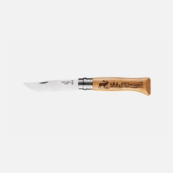 Navaja Inox 8 Grabado OPINEL - Imagen 5