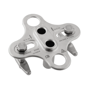 Diseñado para acceso con cuerdas, pero aplicable en cualquier situación donde las cuerdas pasen por rejillas.