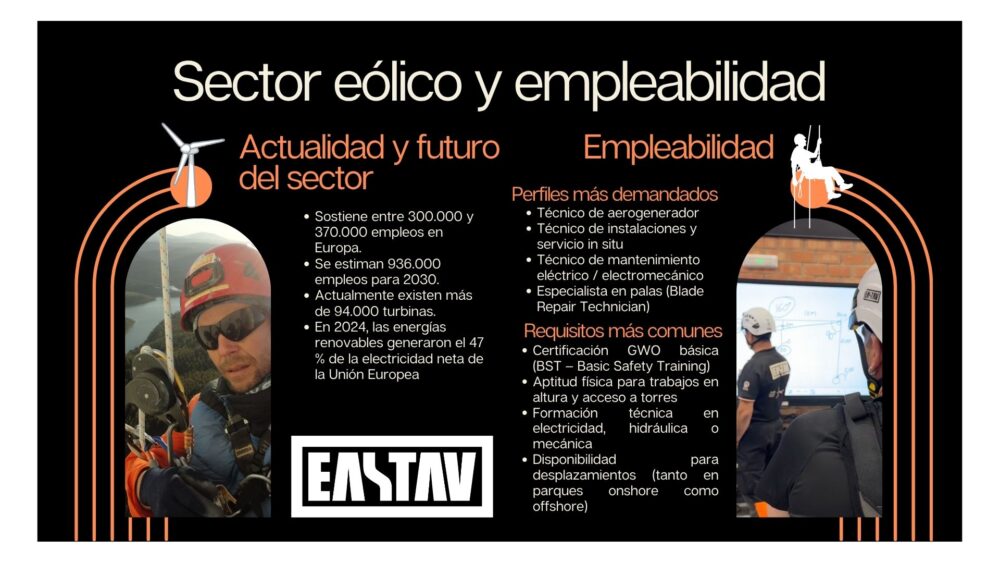 Sector eolico y empleabilidad